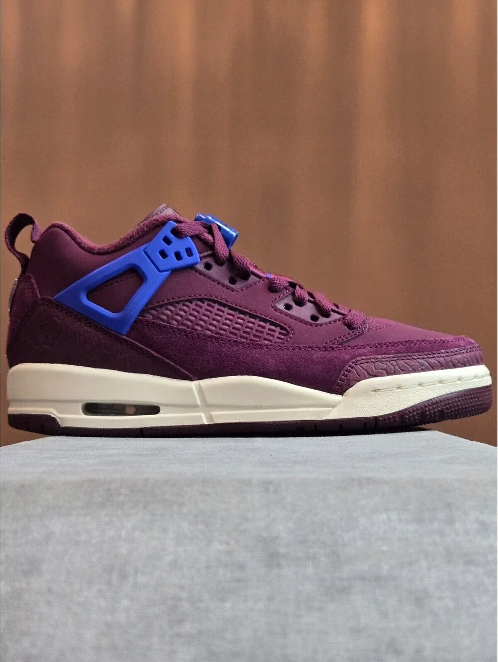 Jordan Spizike Low - Bordeaux / Hyper Royal (FQ3950-641) Size 5Y Women's 6.5 NEW